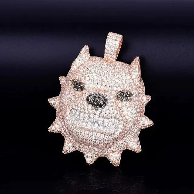 Animal Iced Out Pedant VVS Moissanite
