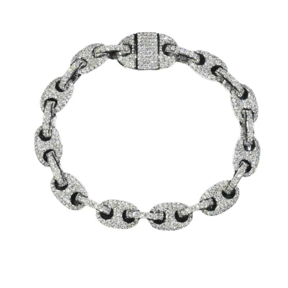 9" Diamond Moissanite Bracelet