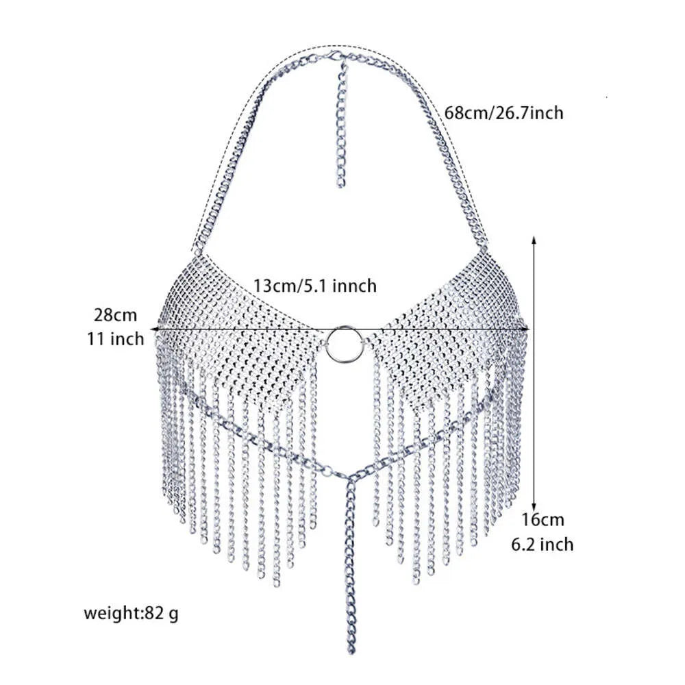Crystal Thong Panties Body Chain Bra Set - Luxury Diamond Bikini
