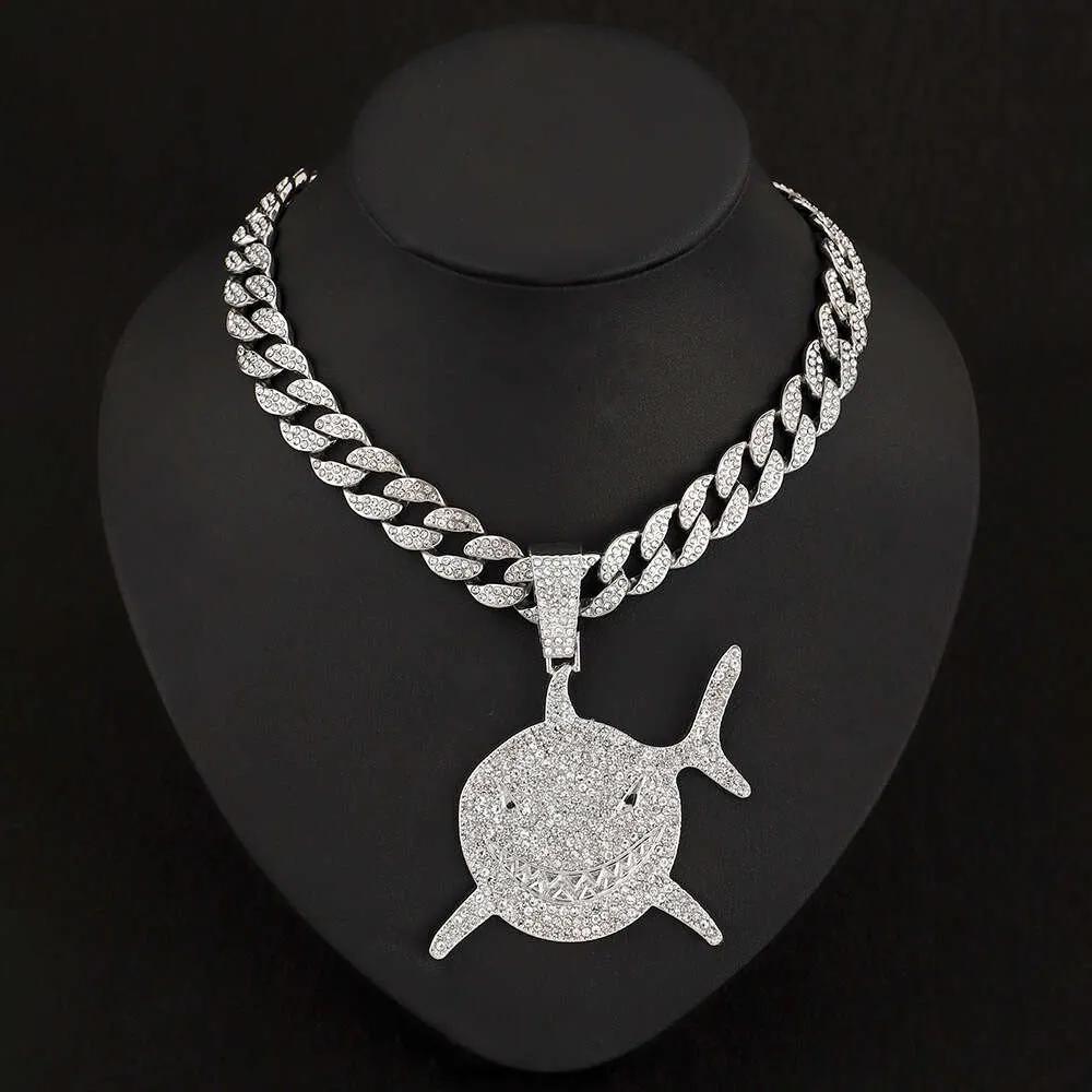 21" Necklace Moissanite Chain Cuban Link Iced Out
