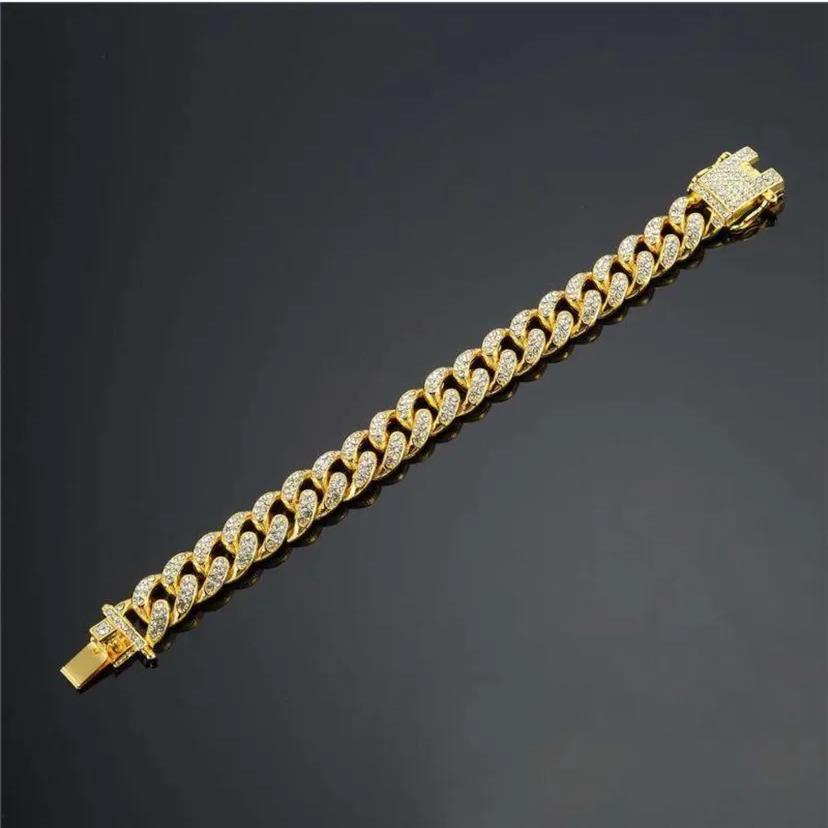8" Iced Out 12mm VVS Diamond Moissanite Bracelet