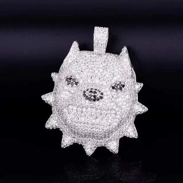 Animal Iced Out Pedant VVS Moissanite