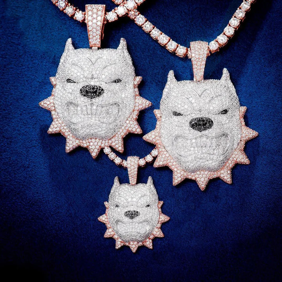 Animal Iced Out Pedant VVS Moissanite