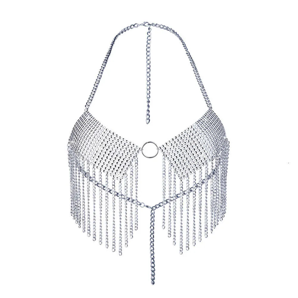 Crystal Thong Panties Body Chain Bra Set - Luxury Diamond Bikini