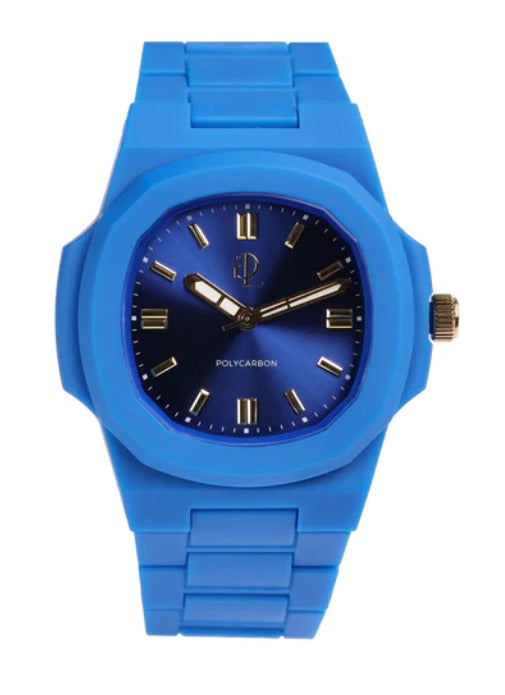 Watch blue polycarbon